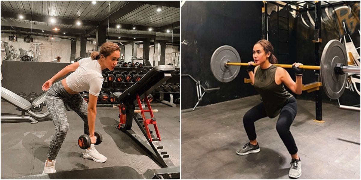 Showing off Body Goals, Here are 8 Photos of Cita Citata's Workout - Inspiring Netizens to Stay Motivated in Dieting