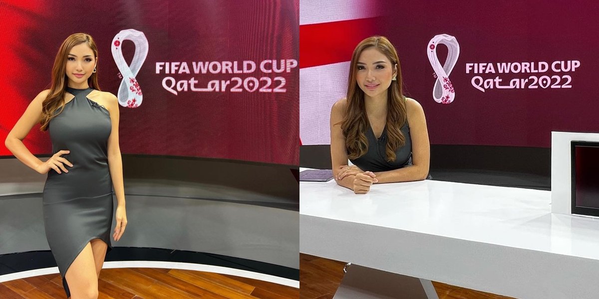 The Beautiful Paras Attracts Attention, Portrait of Natascha Germania Presenter of the 2022 World Cup - Similar to Gal Gadot?