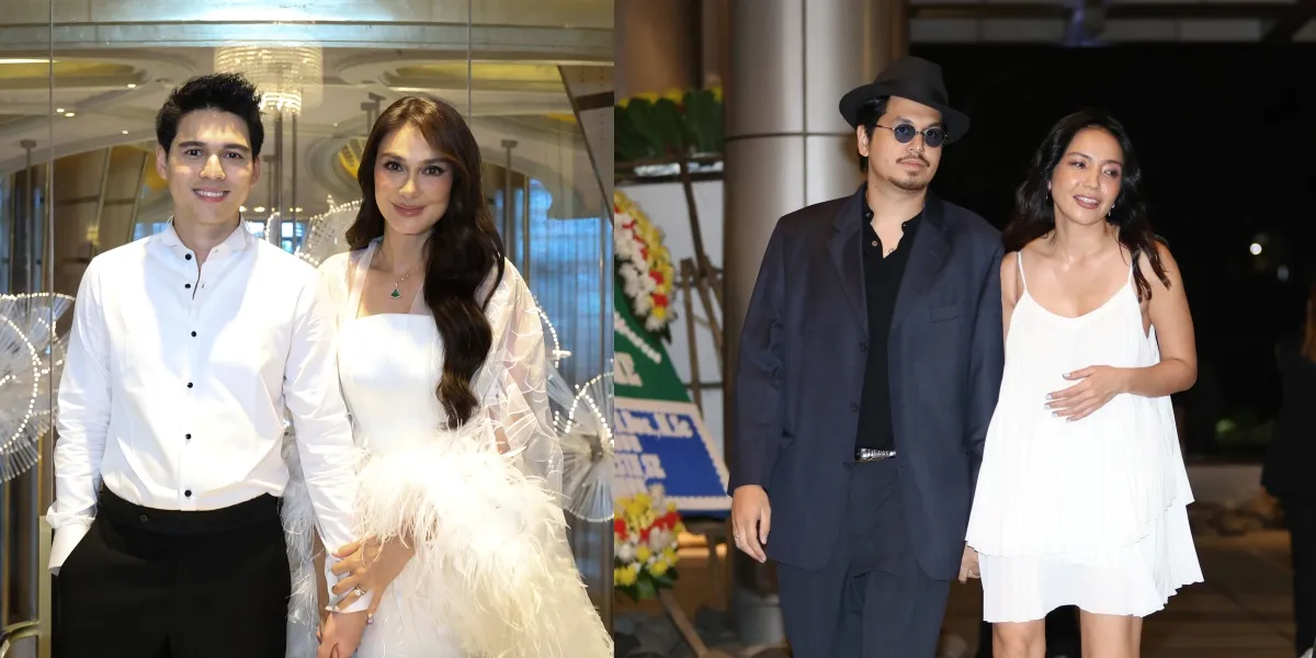 Lovers Kevin Julio and Imelda Therinne Attend Luna Maya - Maxime Bouttier's Reception