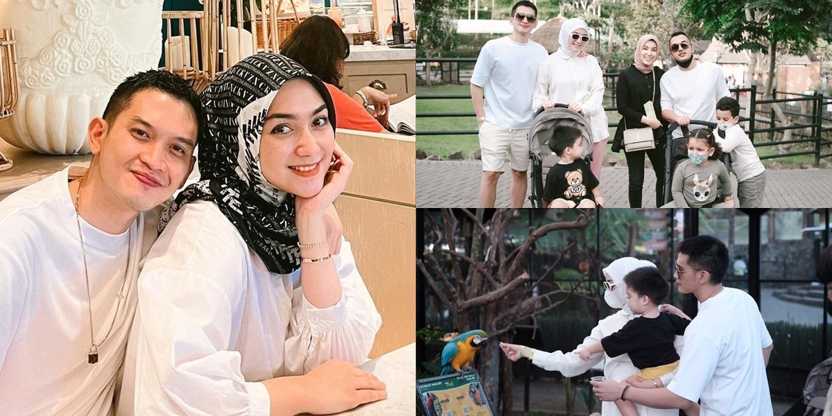 After Being Accused of Pretending to be Happy, Here are 8 Photos of Citra Kirana and Rezky Aditya Going to the Zoo with their Little One - Taking Advantage of Shooting Break