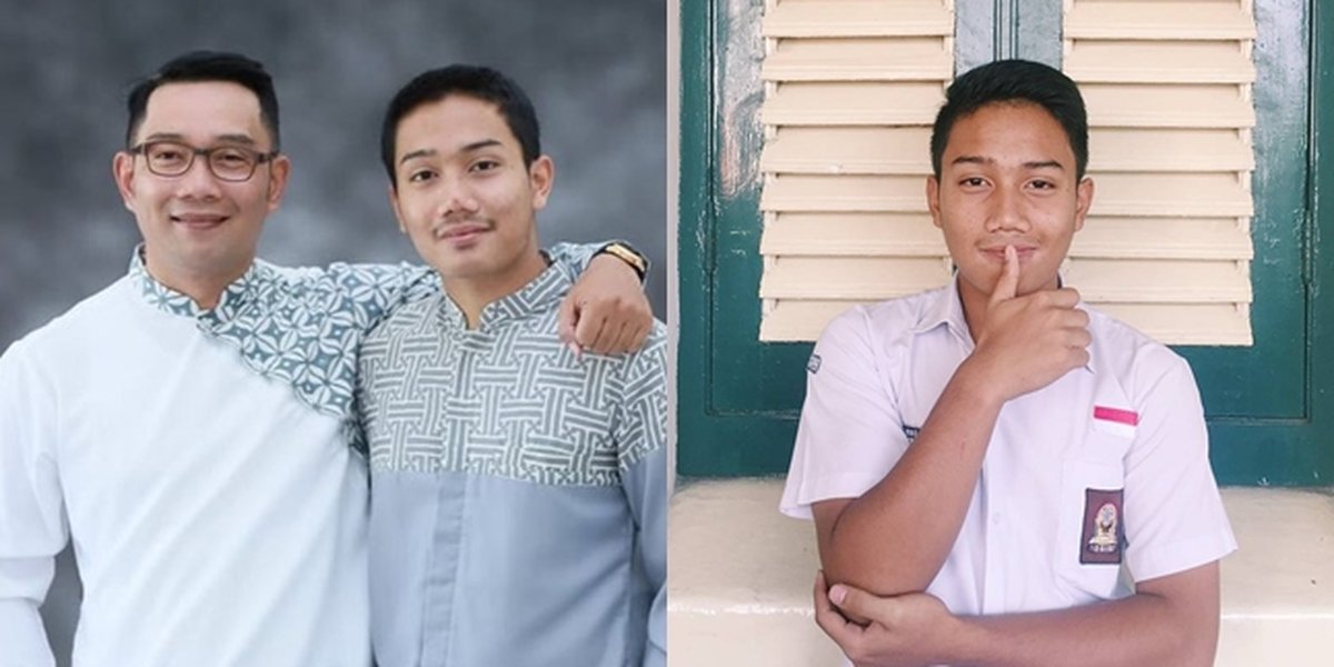 Make Sure His Brother's Safety Before He Died, 15 Portraits of the Transformation of the Late Eril Putra Ridwan Kamil - Cycling Dozens of Kilometers to Borrow Shoes