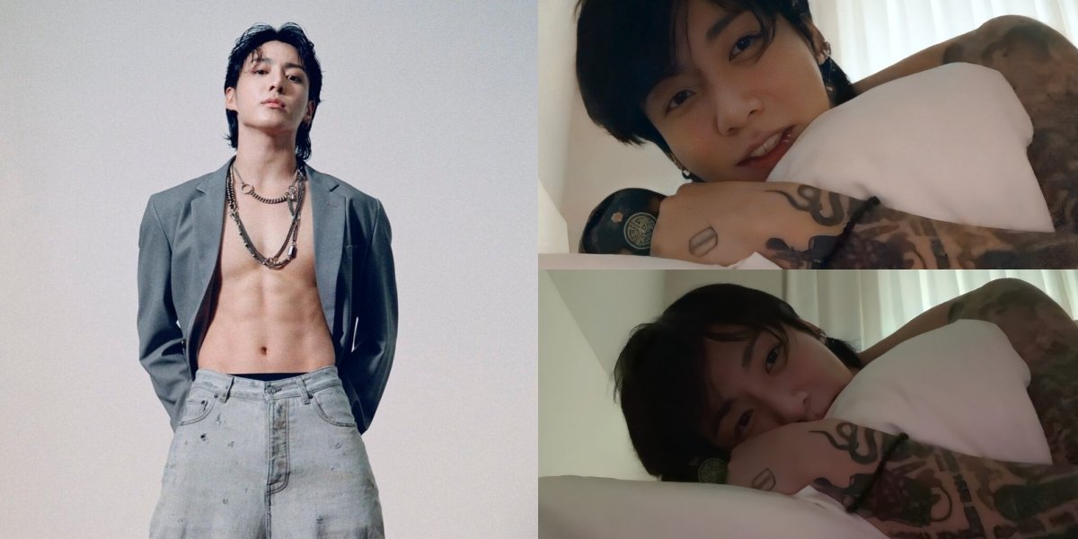 Slow down, Mr. Driver! 10 Photos of Jungkook BTS Shirtless on Bed During Live Broadcast - Making Fans Hard to Sleep