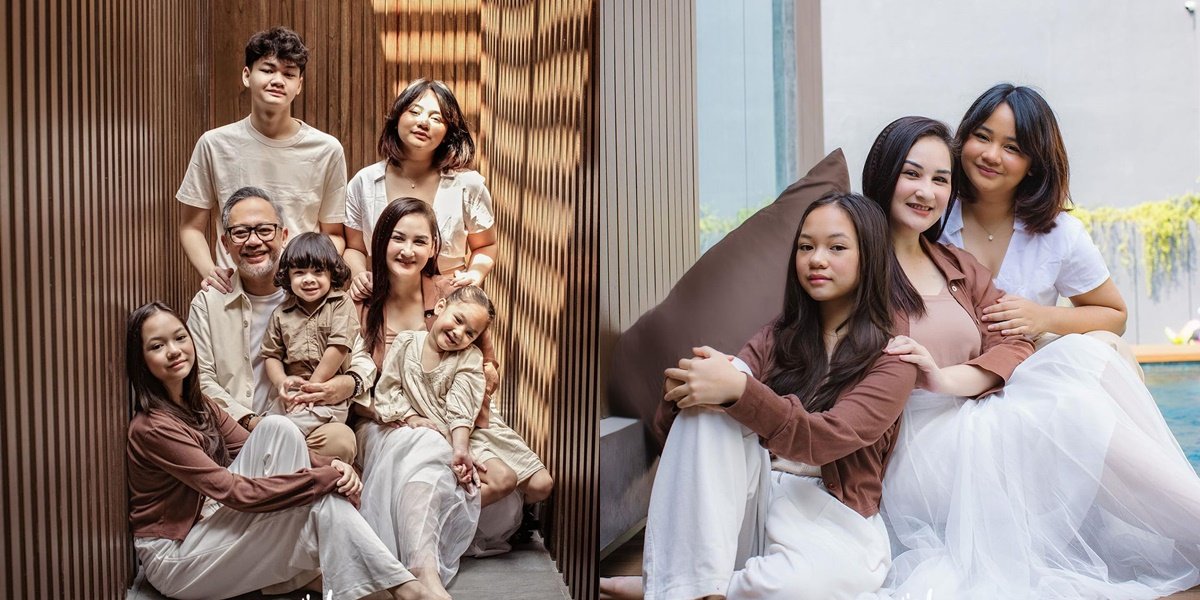 Mona Ratuliu's Family Photoshoot is Super Cohesive, Balint the Nephew is Also Considered Like a Child