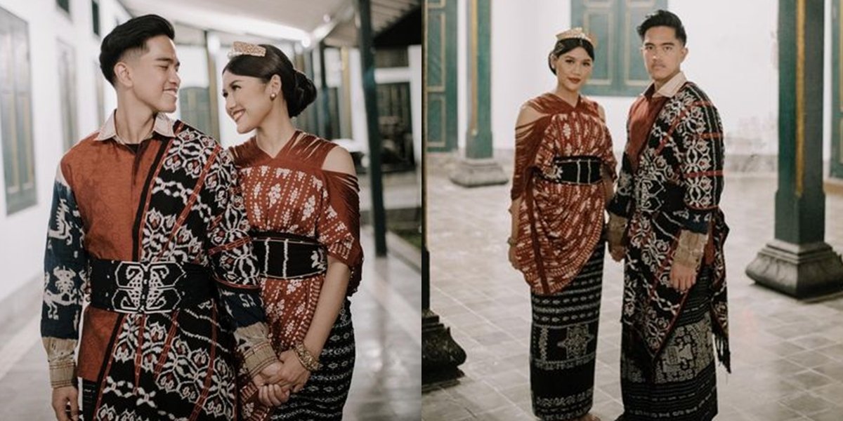 Latest Prewed Photoshoot of Kaesang Pangarep and Erina Gudono at Mangkunegaran Palace, Showing Affection in Songket Outfits