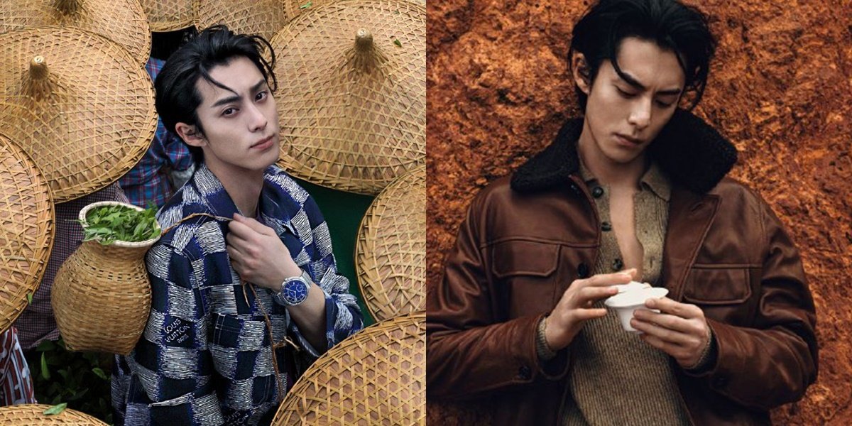 Dylan Wang's Latest Photoshoot, Unique in the Plantation and Showing Six-Pack Abs