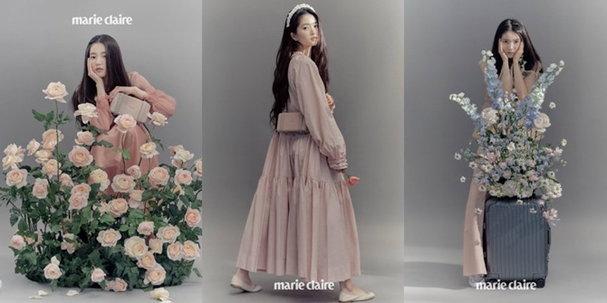Kim Tae Ri's Latest Photoshoot with Flowers, Showing the Actress's Charm of Gentleness