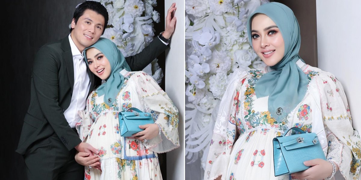 Syahrini's Latest Photoshoot After Announcing Pregnancy, Glowing Maternal Aura - Closer with Reino Barack