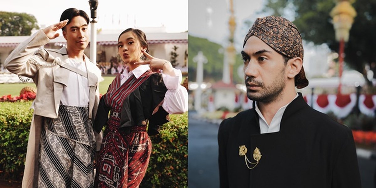 Appearance of Artists Participating in the August 17 Ceremony at the State Palace, Reza Rahadian's Handsomeness Makes People Focus
