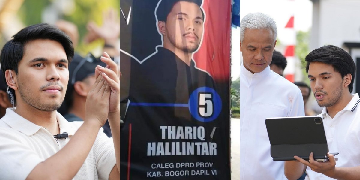 Education Becomes Gossip, 10 Portraits of Thariq Halilintar Who is Now a DPRD Candidate - Netizens: SMA Package C But Still Determined