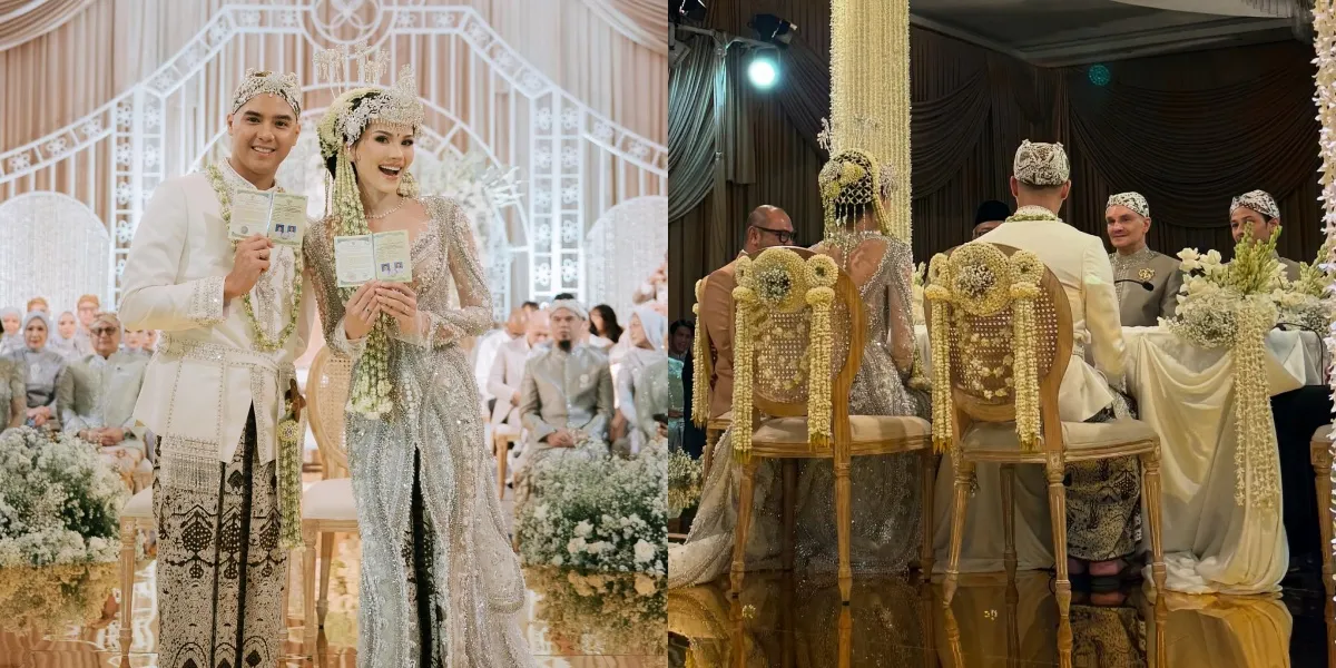 The Imam Tells the Moment of Al Ghazali and Alyssa's Wedding Ceremony Filled with Happiness, Meaningful Symbolic Dowry
