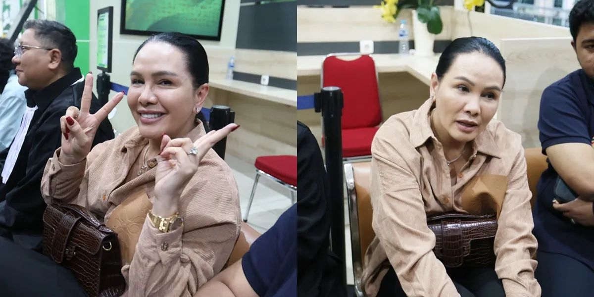 Full of Emotion, Fitri Salhuteru Cries While Testifying for Vadel Badjideh in Court