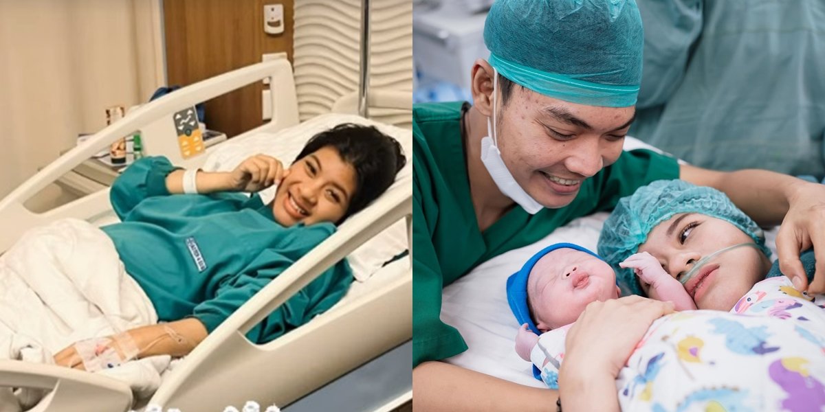Full of Happiness, 8 Portraits of Nabila Maharani, Tri Suaka's Wife, Giving Birth to Their First Child on a Beautiful Date