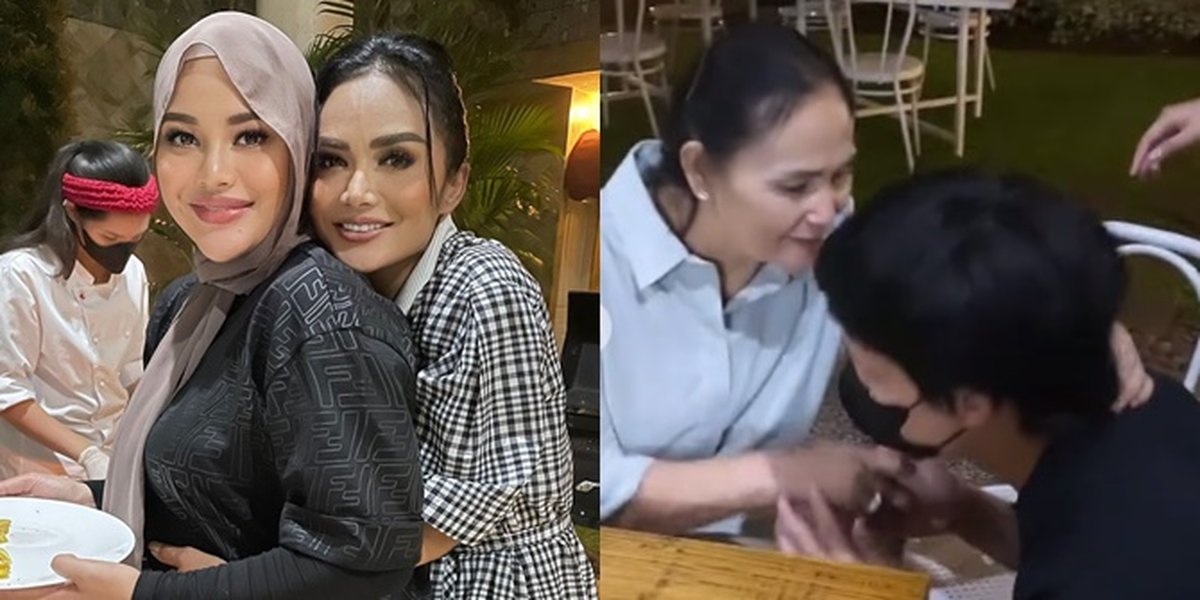 Full of Happiness, Portrait of Krisdayanti and Aurel Eating Together with Family - Atta & Raul Lemos' Harmony Becomes the Highlight
