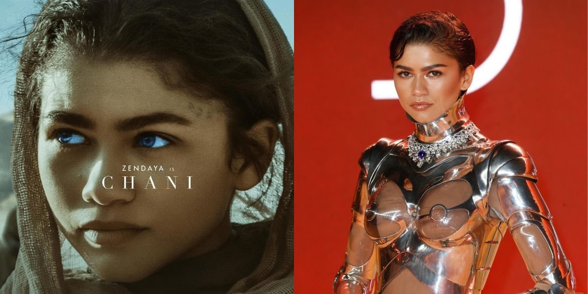 8 Enchanting Portraits of Zendaya that Leave You in Awe, Portraying the Character Chani in 'DUNE PART TWO'