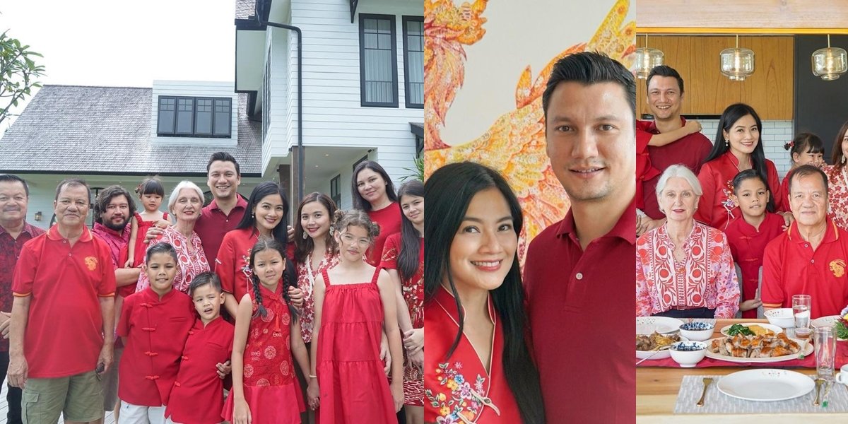 Titi Kamal and Christian Sugiono's Chinese New Year Celebration, Held at the Family's New Home in Bali