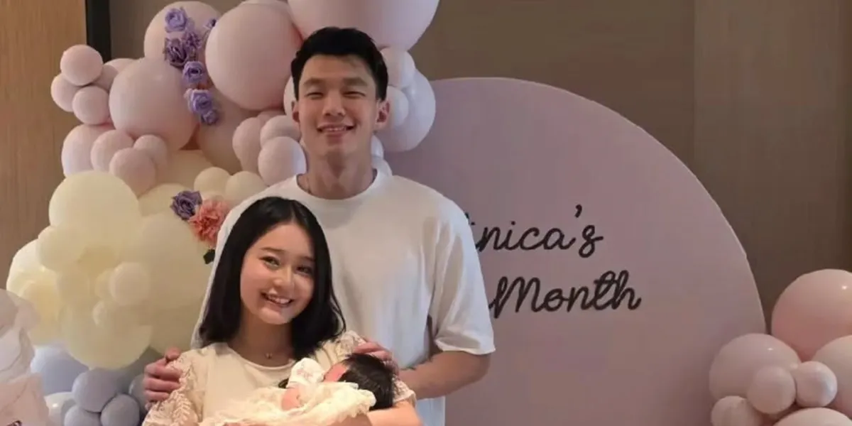 Perayaan Satu Bulan Anak Nita Vior bak Aqiqah, Rambutnya Dipotong Juga