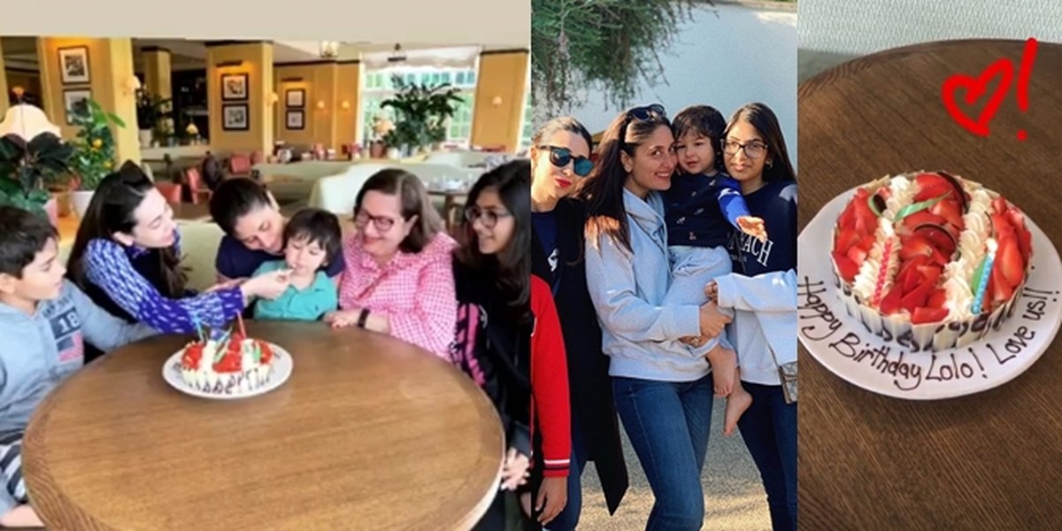 Celebrating Karisma Kapoor's 45th Birthday, Having Fun with Family in the UK