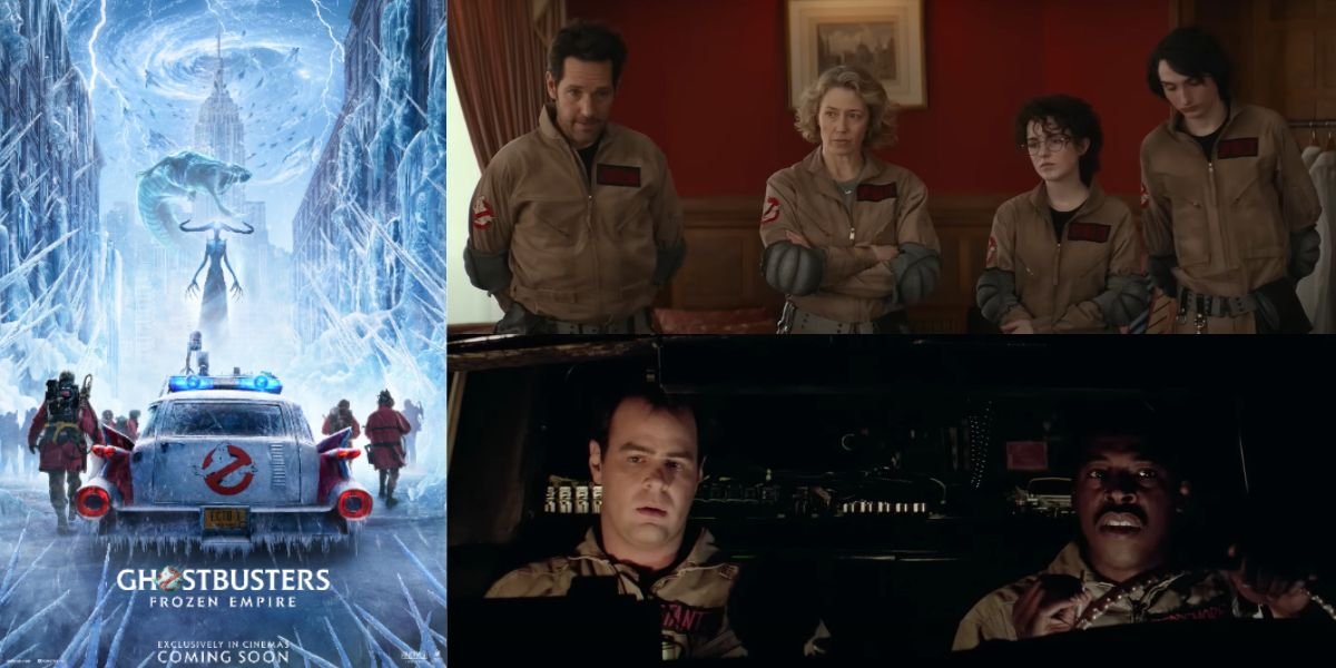 The Journey of the Ghostbusters Team Continues! Here's a Portrait of the 'GHOSTBUSTERS: FROZEN EMPIRE' Trailer
