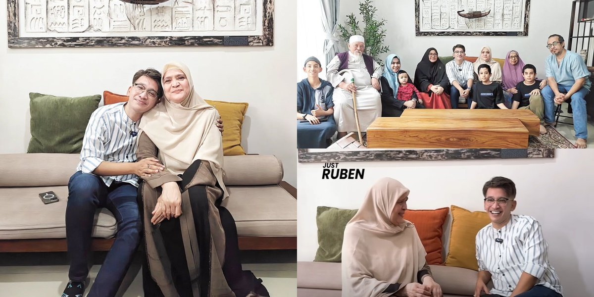 Ruben Onsu's Meeting with His Mother's Biological Sister, Happy Yet Emotional
