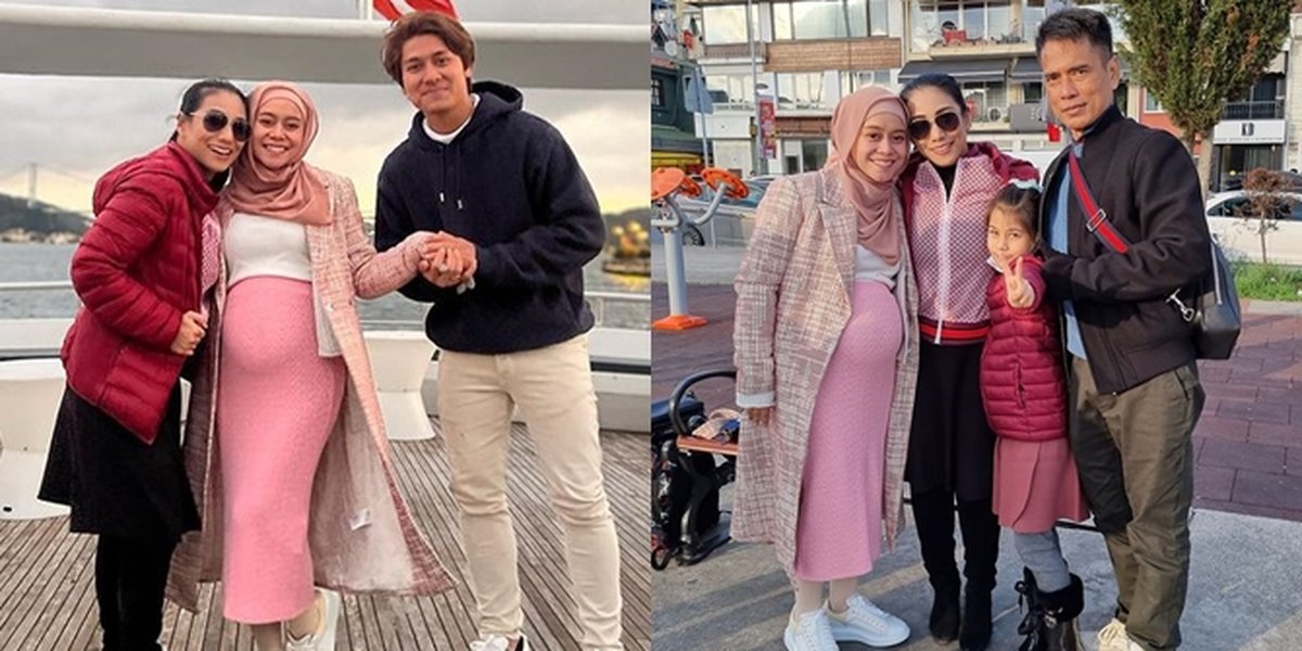 Lesti's Growing Baby Bump is Getting Bigger, Here are Some Beautiful Pictures of Her Meeting Siti KDI While on Vacation in Turkey on a Cruise Ship