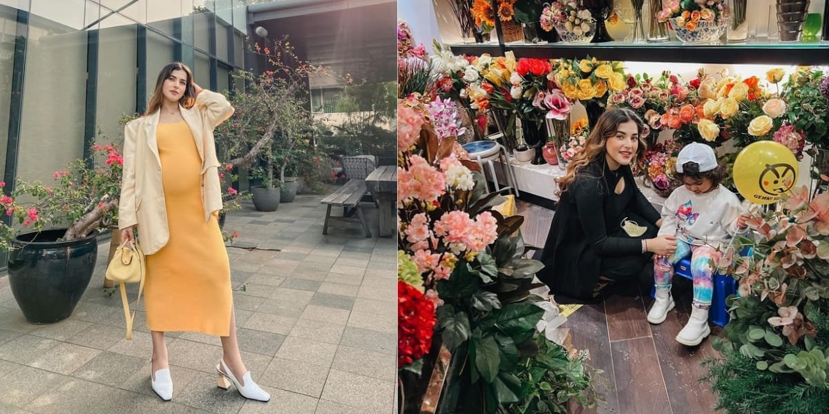 Bigger Belly, 8 Pictures of Tasya Farasya as a Beautiful and Enchanting Pregnant Woman - Netizens: Her Second Child is a Girl