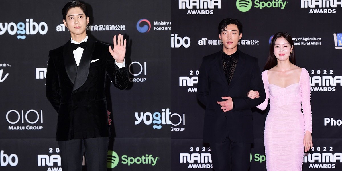 The Charm of Drama Stars on the MAMA 2022 Red Carpet Day 2, Some Came 'With Their Partners'!