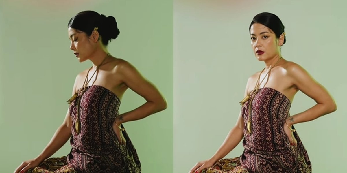 Beautiful Classy Charm, Portraits of Lulu Tobing in Kebaya and Kemben - Her Aura Amazes Netizens