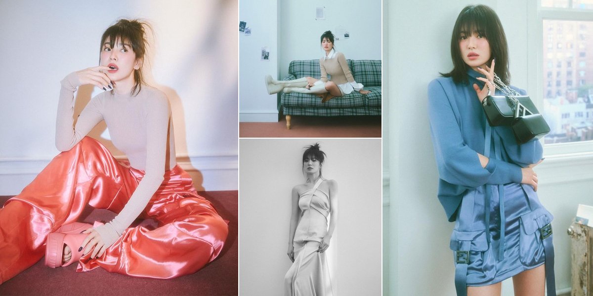 Beautiful Charm of Song Hye Kyo in Elle Korea Photoshoot, Ahjumma Feels Noona Showing Body Goals