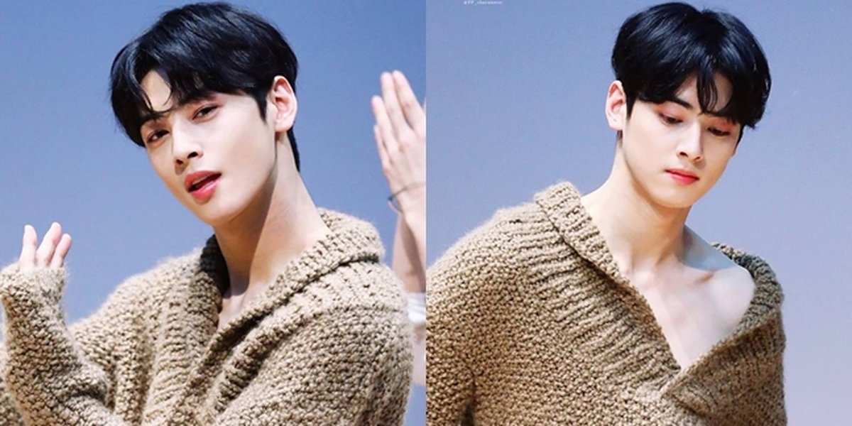 Cha Eun Woo Shows Off His Shoulders at Fansign Event, Making Hearts Flutter!