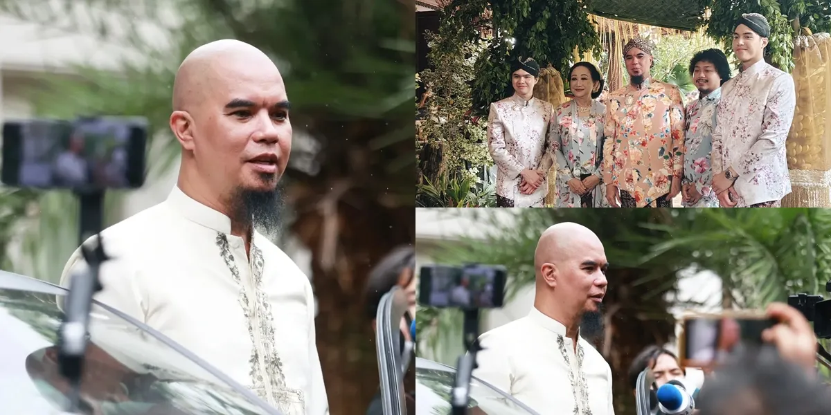 7 Photos of Ahmad Dhani Mentioning the Ngunduh Mantu Party for Al Ghazali Will Be Festive with Reog, Keraton Dance, and Dewa 19
