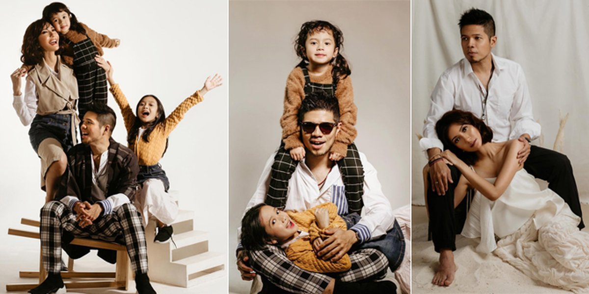 Baim & Artika Sari Devi's Photoshoot with Their 2 Children, So Adorable!