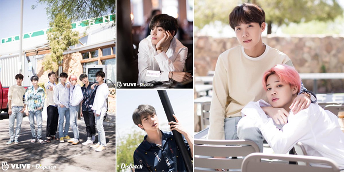 BTS's Latest Photoshoot with Dispatch, V & Jin's Visuals Look Handsome