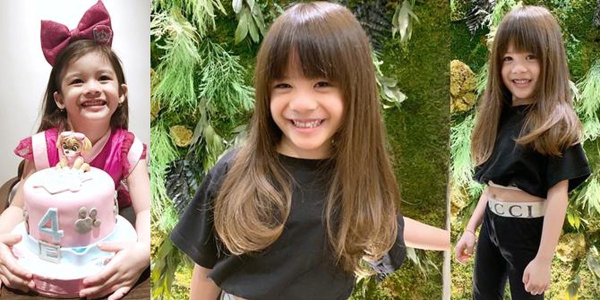 Bangs Cut, the Beauty of Jonathan Frizzy's Daughter Resembles Lisa BLACKPINK