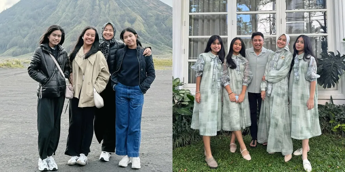 Portrait of Alya Rohali's 3 Beautiful and Accomplished Daughters, Appearing United in Every Moment
