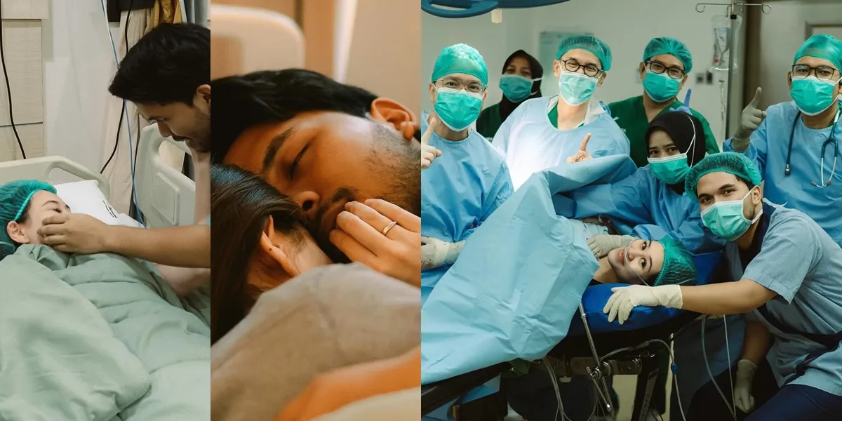 Portrait of Aaliyah Massaid Giving Birth, Thariq Halilintar Reveals Child's Name - Still Keeping Face a Secret