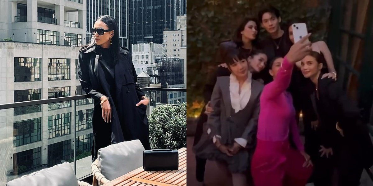 Adinia Wirasti's Portraits as Indonesia's Representative at the Tiffany & Co. Event in New York, Selfie with Win Metawin Goes Viral