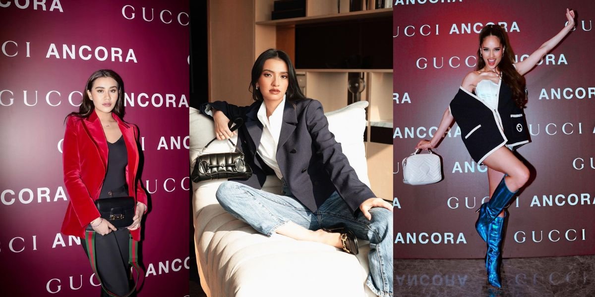 Portraits of Celebrities Attending Gucci Ancora Show, Featuring Aaliyah Massaid and Raline Shah - Who Radiates the Most Expensive Aura?