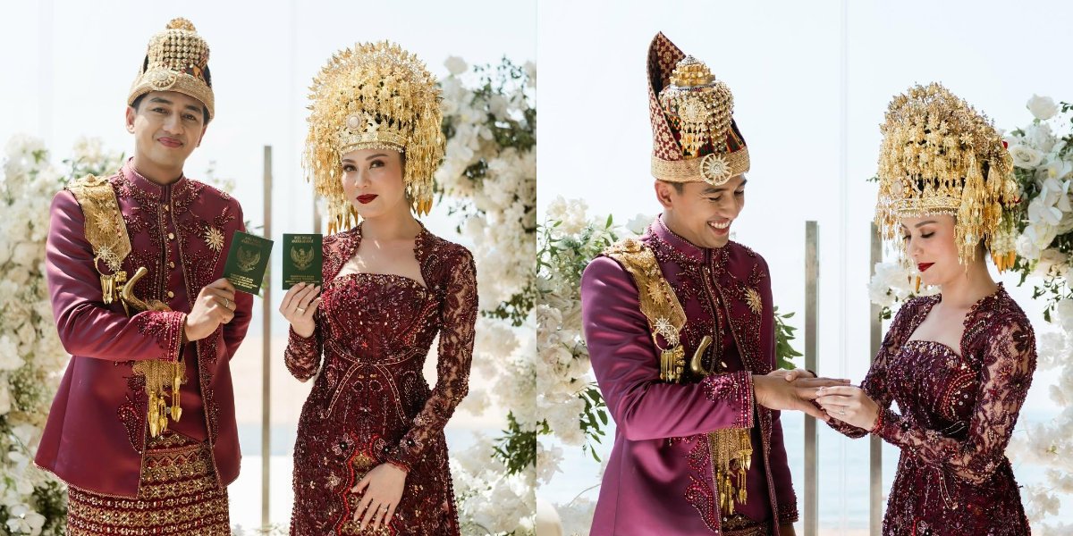 Portrait of the Wedding Ceremony of Harris Vriza and Haviza Devi Anjani in Bali, Luxurious with Minang Traditional Attire