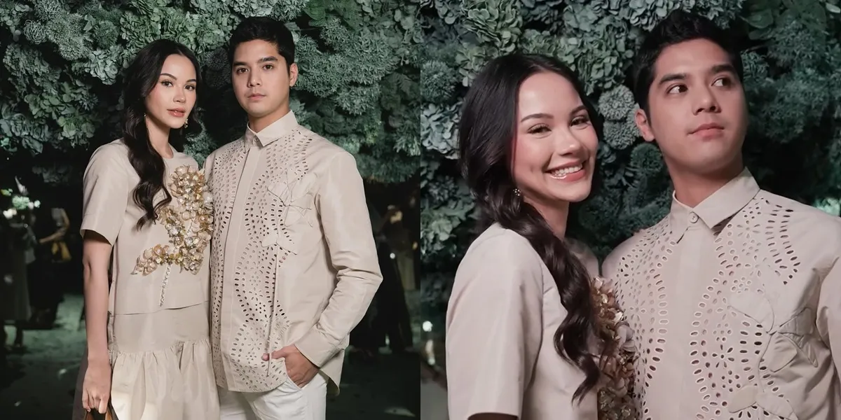 Portrait of Al Ghazali and Alyssa Daguise Harmonious at the Fashion Show, Denies Pregnancy Rumors but Still Receives Blessings