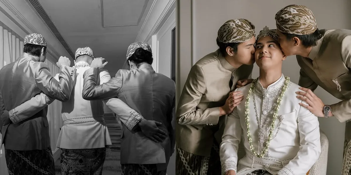 A Series of Portraits of El Rumi and Dul Jaelani Accompanying Al Ghazali's Wedding, Remembering Childhood Moments Too