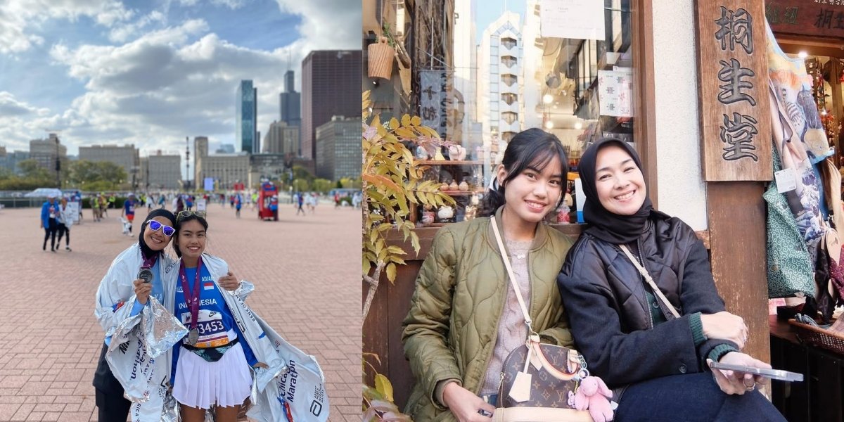 Portrait of Alya Rohali Admits Her Eldest Child Once Experienced Body Image Issues, Now a Marathon Runner