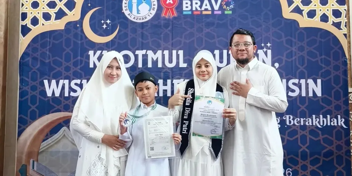 Portrait of Nia AFI's Children Graduating from Qur'an Memorization, Receiving Touching Congratulations