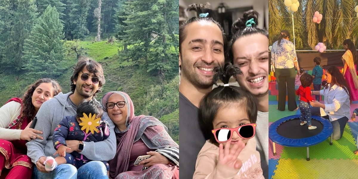 Portrait of Anaya, Shaheer Sheikh's Grown-Up Child, with Thick Black Hair and Bushy Eyebrows Receives Praise