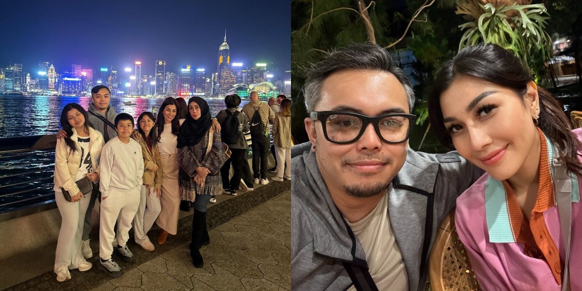 Portrait of Andika Rosadi & Nisya Ahmad Vacationing in Hong Kong with Raffi Ahmad's Big Family, Reconcile?