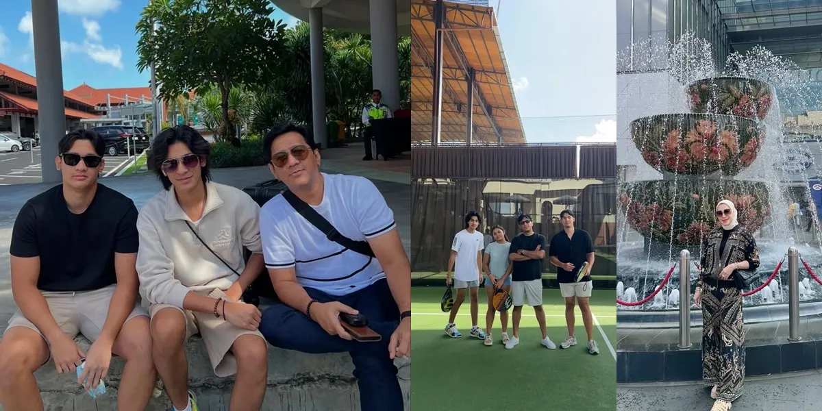 Portrait of Andre Taulany Taking His Children on a Luxurious Vacation in Bali, Erin Chooses a Vacation Abroad