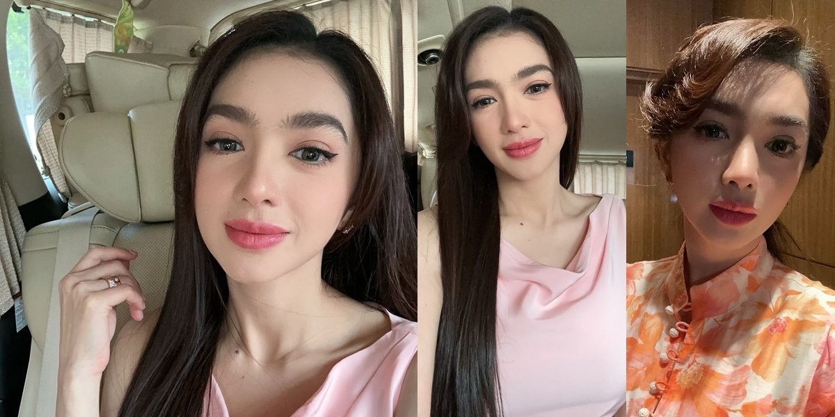 Portrait of Angel Karamoy Praised for Looking More Beautiful After Surgery in Korea, Nose Looks Different