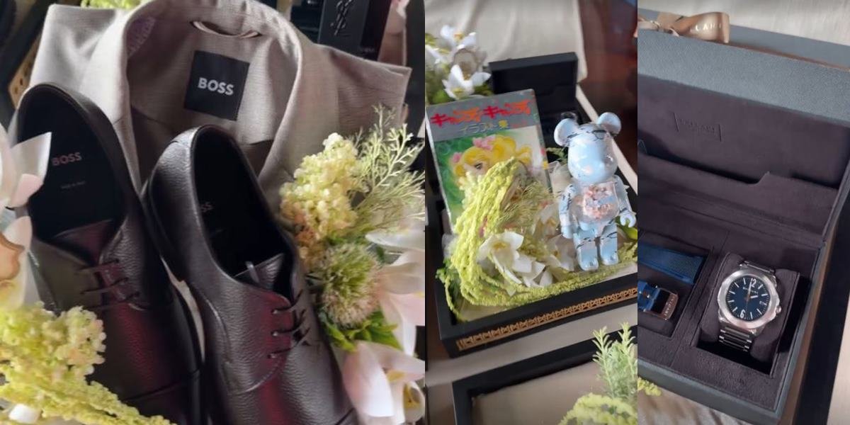 Portrait of the Gifts from Luna Maya to Maxime Bouttier, Filled with Branded Items - There's a Comic!