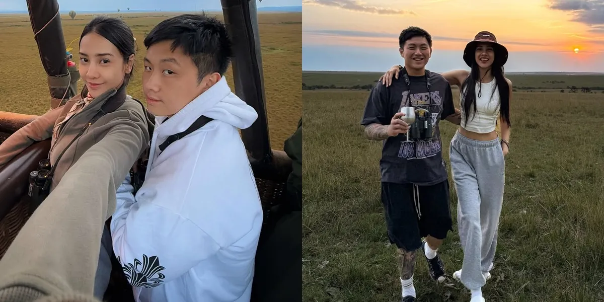Anya Geraldine's Portrait Celebrating Her Boyfriend's Birthday in Kenya, Netizens See Her Different Happiness
