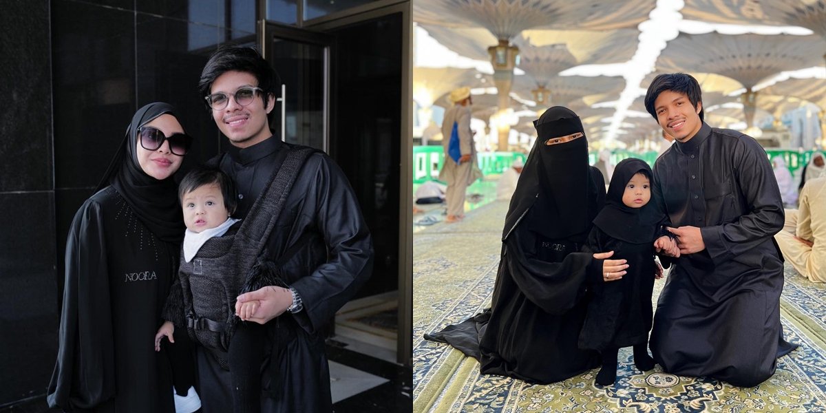 Portrait of Aurel Hermansyah Wearing a Veil During Umrah Worship, Her Appearance Amazes - Flooded with Praise From Netizens