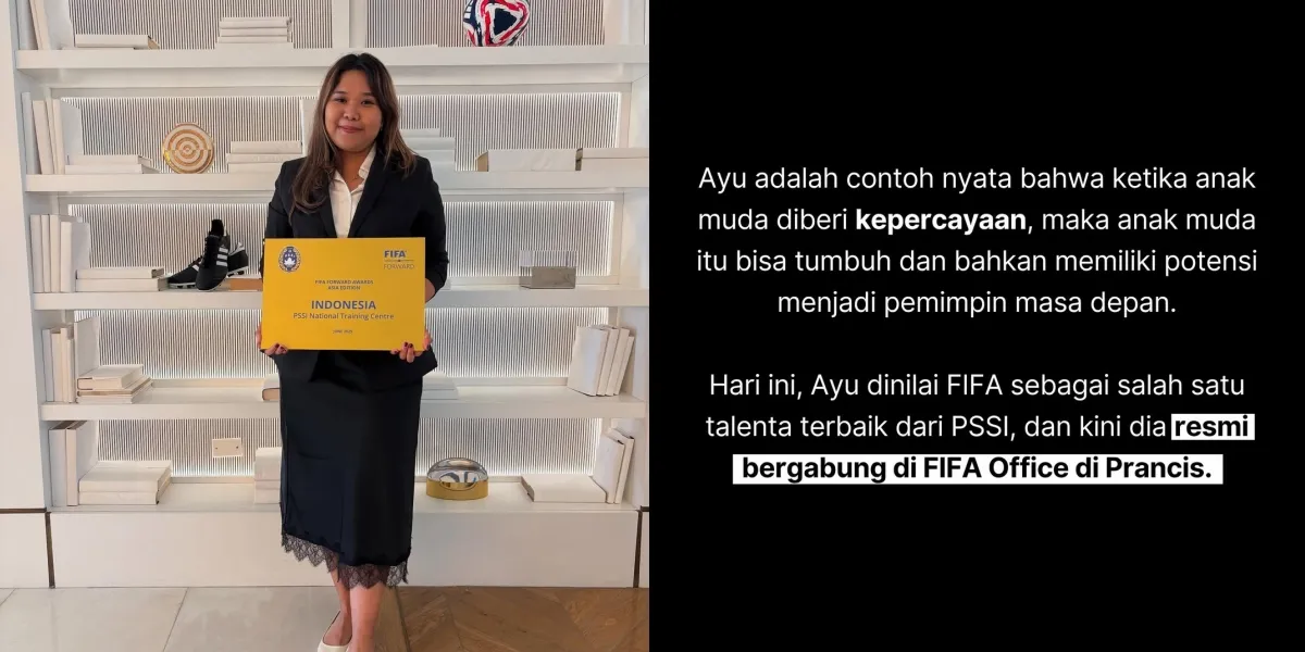 Portrait of Ayu Rahimainita, a Young Woman from Indonesia Who Succeeded in Working at FIFA